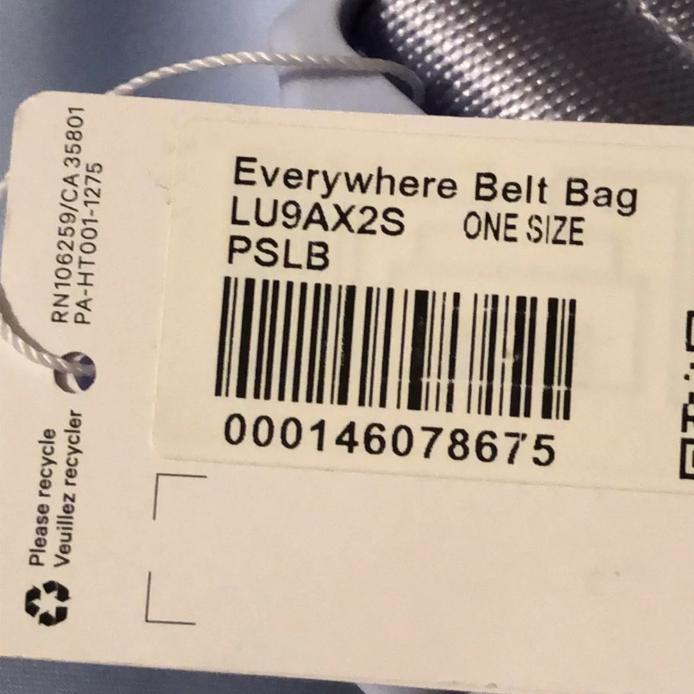 Lululemon Everywhere Belt Bag Lavender 1L —#039 - Picture 5 of 6